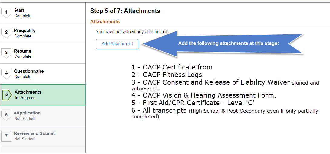 Step 5 for Attachments